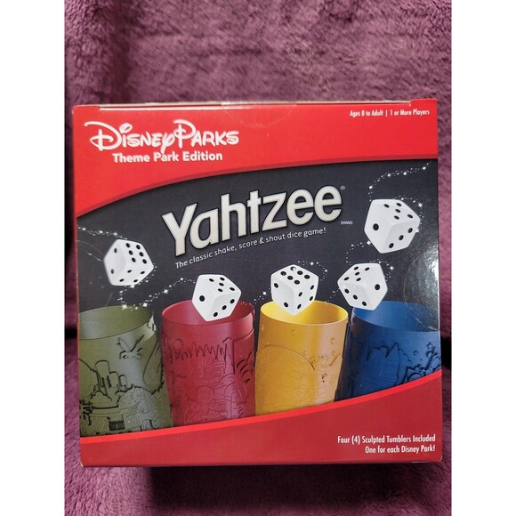 Disney Parks Theme Park Edition Yahtzee Game – Walt Disney World - Picture 1 of 6